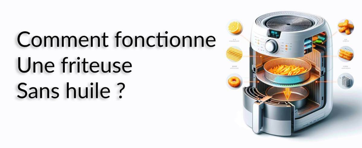 Comment fonctionne une friteuse sans huile